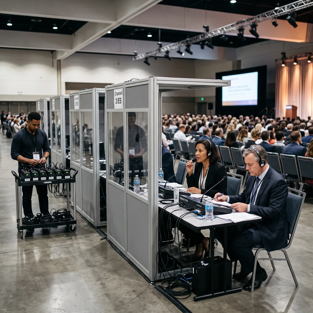 Multilingual Conferences Don't Fail on Stage. They Fail in the Booth.